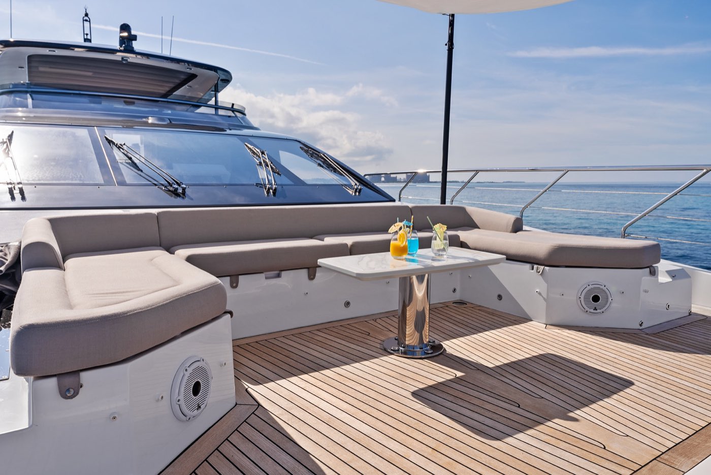 Sound system aboard a Maritime charter